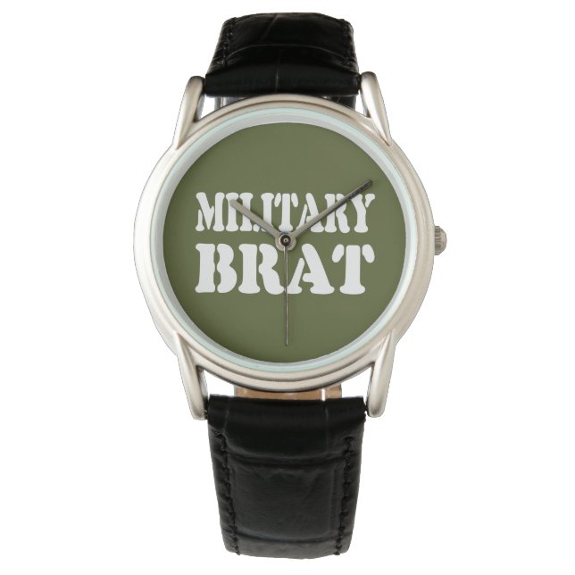 MILITÄRISCHE BRAT ARMBANDUHR (Vorderseite)