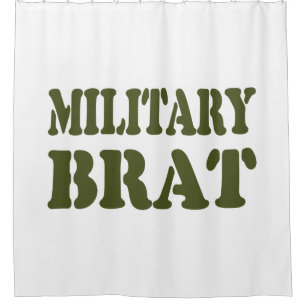 MILITÄRISCHE BRAT DUSCHVORHANG