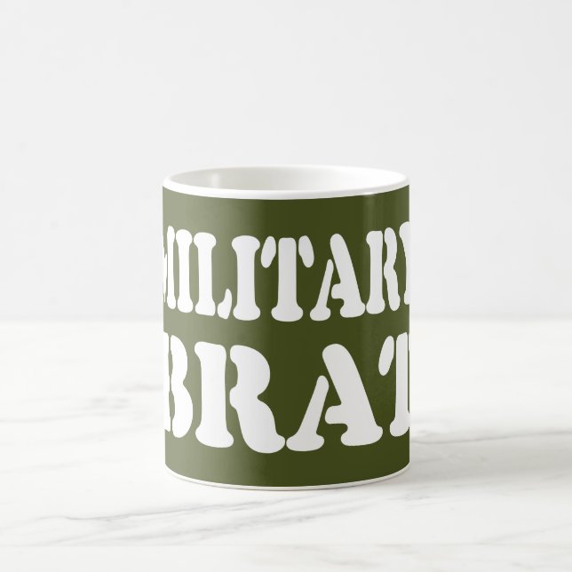MILITÄRISCHE BRAT KAFFEETASSE (Mittel)