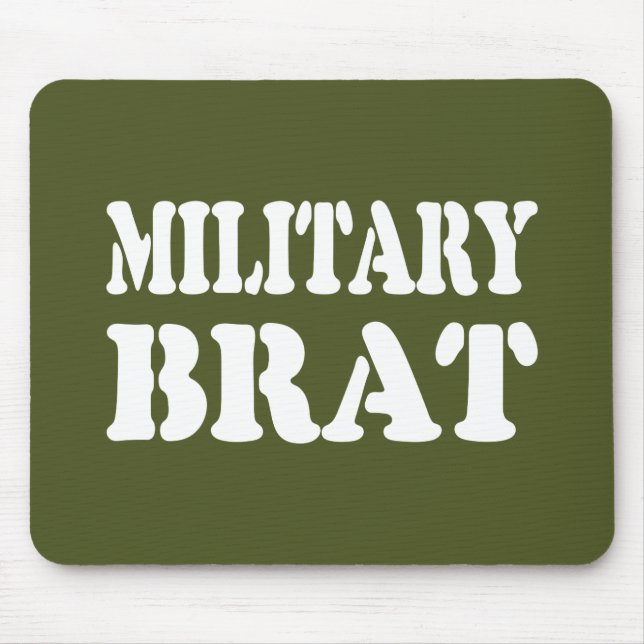 MILITÄRISCHE BRAT MOUSEPAD (Vorne)