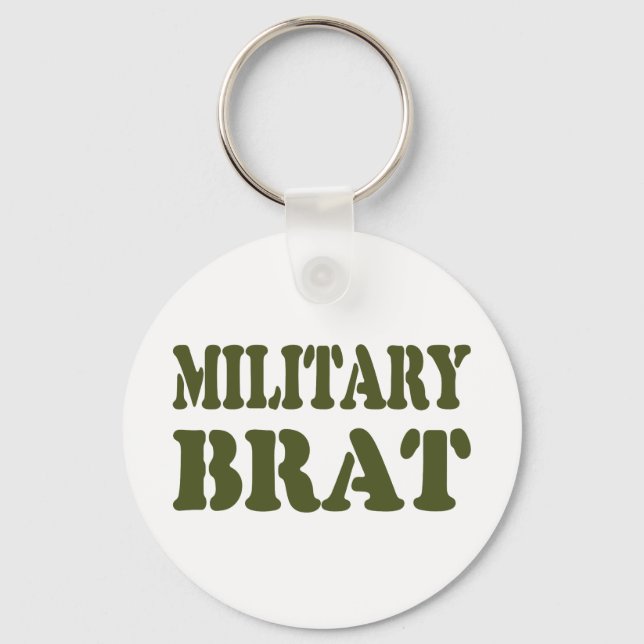 MILITÄRISCHE BRAT SCHLÜSSELANHÄNGER (Vorderseite)