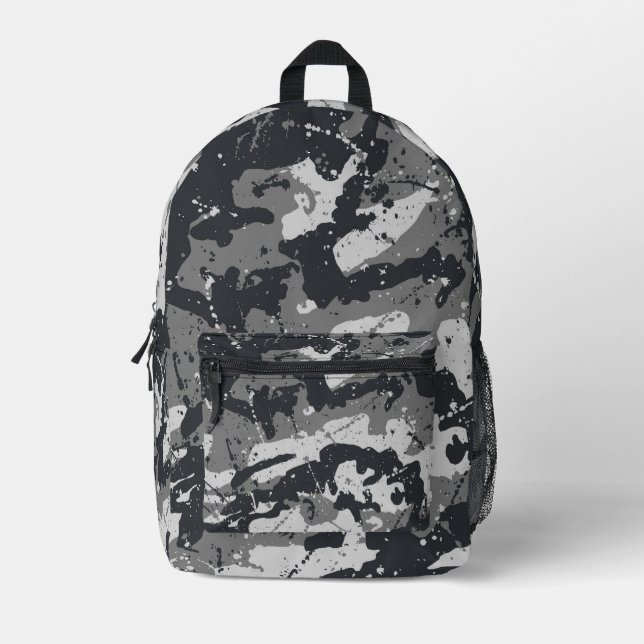 Militärische Camouflage Bedruckter Rucksack (Vorderseite)