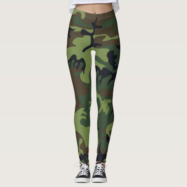 Militärische Camouflage der Camouflage-Armee Leggings (Vorderseite)