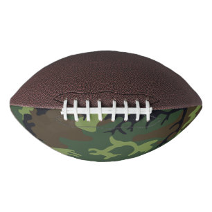 Militärische Camouflage des grünen Waldes Football
