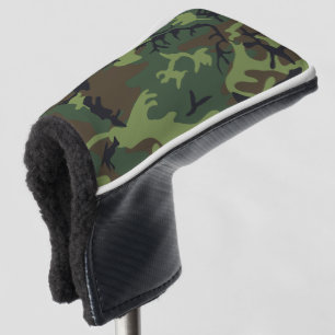 Militärische Camouflage des grünen Waldes Golf Headcover