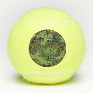 Militärische Camouflage des grünen Waldes Tennisbälle