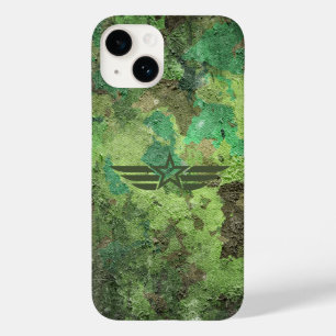 Militärische Camouflage Star Wing - Rugged Army Case-Mate iPhone 14 Hülle