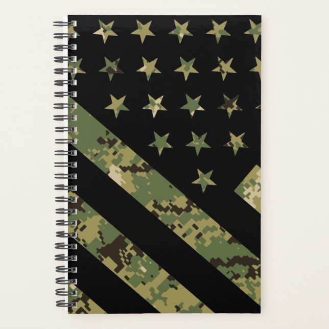 Militärische digitale Camouflage US-Flagge Planer (Vorderseite)