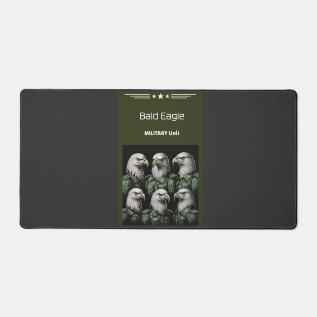 Militärische Einheit Bald Eagle Schreibtischunterlage (Vorderseite)