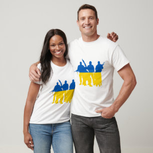 Militärische Einheiten der Ukraine T-Shirt