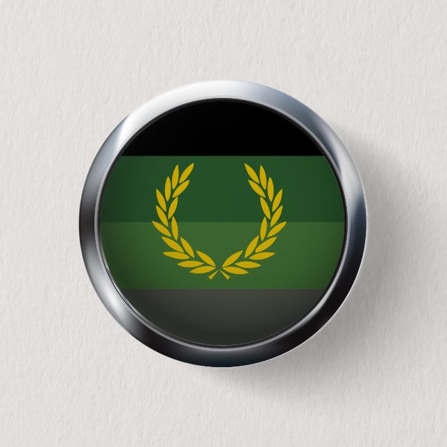 MILITÄRISCHE EINHEITLICHE PRIDE MEDALLION BUTTON (Vorderseite)