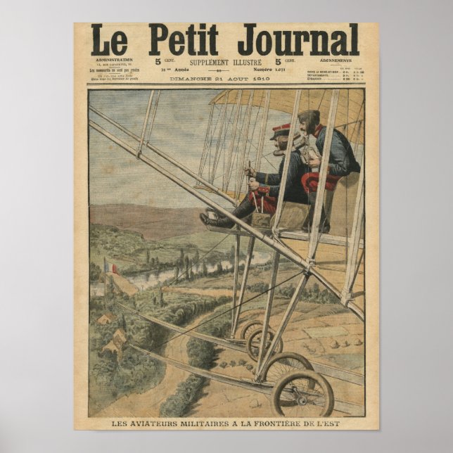 Militärische Flugzeuge an der Ostfront Poster (Vorne)