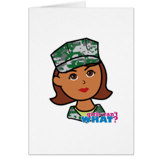 Militärische Frau