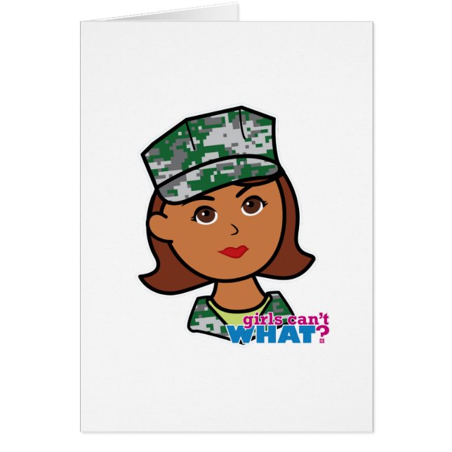 Militärische Frau (Vorne)