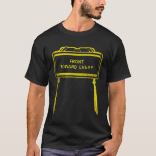 Militärische Front gegen Feind M18A1 Claymore Mine T-Shirt