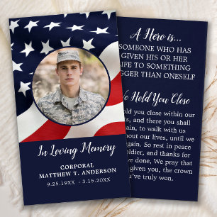 Militärische Gedenktafel Soldier USA Flaggenkarte