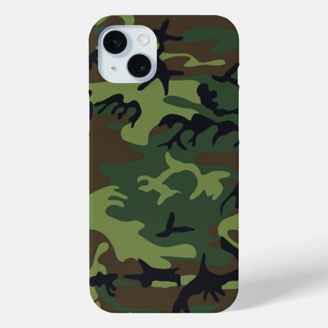 Militärische Green-Camouflage Case-Mate iPhone Hülle (Rückseite)