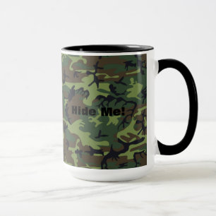 Militärische Green-Camouflage Tasse