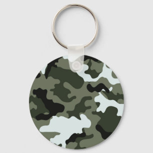 Militärische grüne Camouflage Schlüsselanhänger