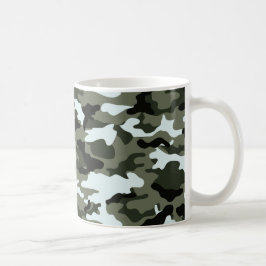Militärische grüne Camouflage Tasse