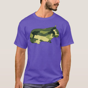 Militärische Hamster-Camouflage Männer drucken US- T-Shirt