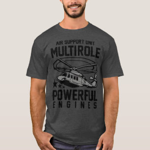 MILITÄRISCHE HELICOPTER-UNTERSTÜTZUNGSEINHEIT T-Shirt