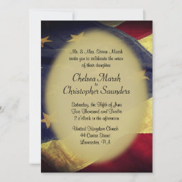 Militärische Hochzeitseinladung unter amerikanisch Einladung
