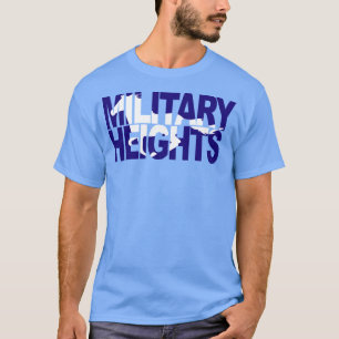 Militärische Höhen mit Mustang T-Shirt