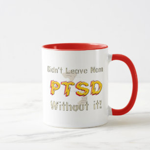 Militärische humorvolle PTSD Kaffeetasse