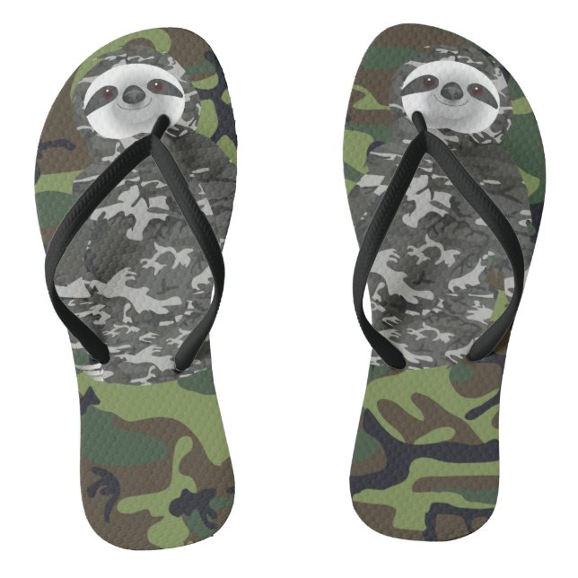 Militärische Kamuflage Flip Flops (Fußbett)
