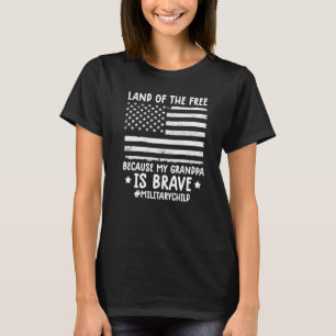 Militärische Kinder, die frei sind, weil meine Gro T-Shirt