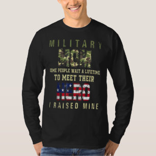 Militärische Mama, die ich meinem Helden America A T-Shirt