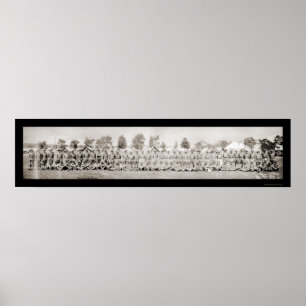 Militärische Offiziere des Ersten Weltkrieges 1917 Poster