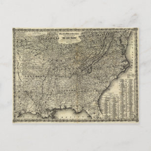 Militärische Operationen im zivilen Krieg planen d Postkarte