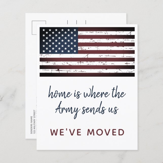 Militärische PCS bewegen wir die Armee bewegt (Vorne/Hinten)