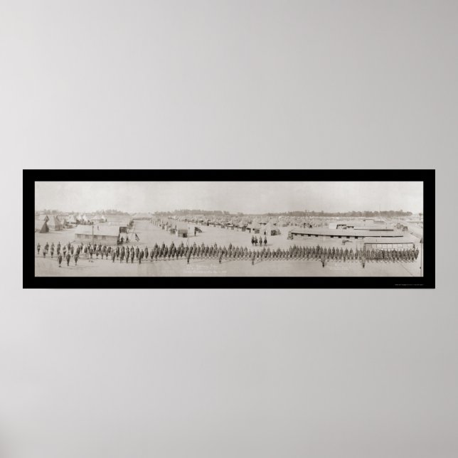 Militärische Polizei WWI Foto 1918 Poster (Vorne)