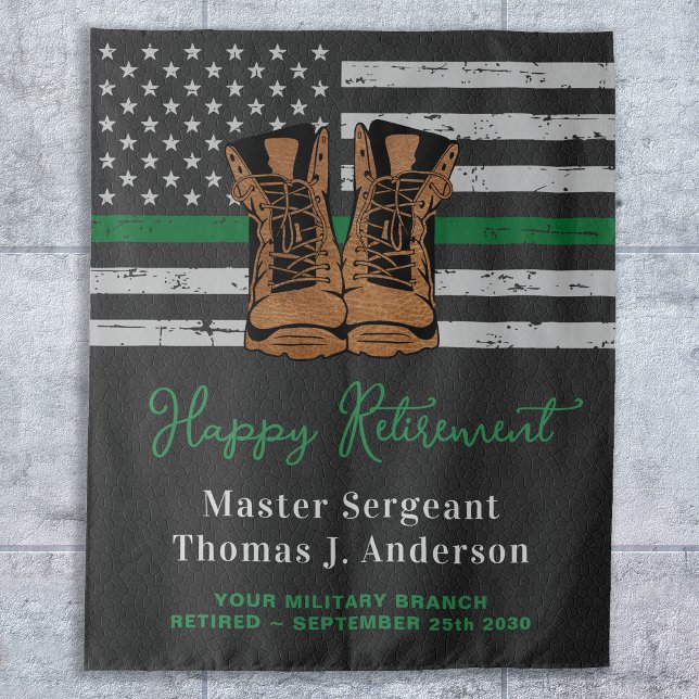 Militärische Ruhestandsleder dünne, grüne Armee Wandteppich (Von Creator hochgeladen)