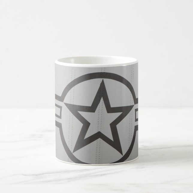Militärische Star-Tasse Kaffeetasse (Mittel)