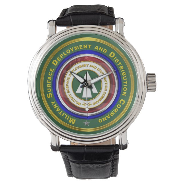 Militärische Stationierung Armbanduhr (Vorderseite)