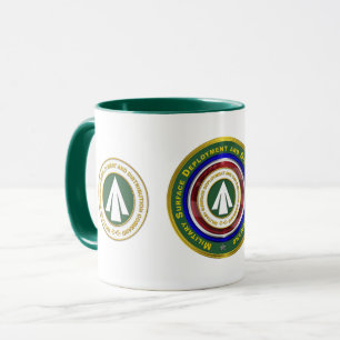 Militärische Stationierung Tasse