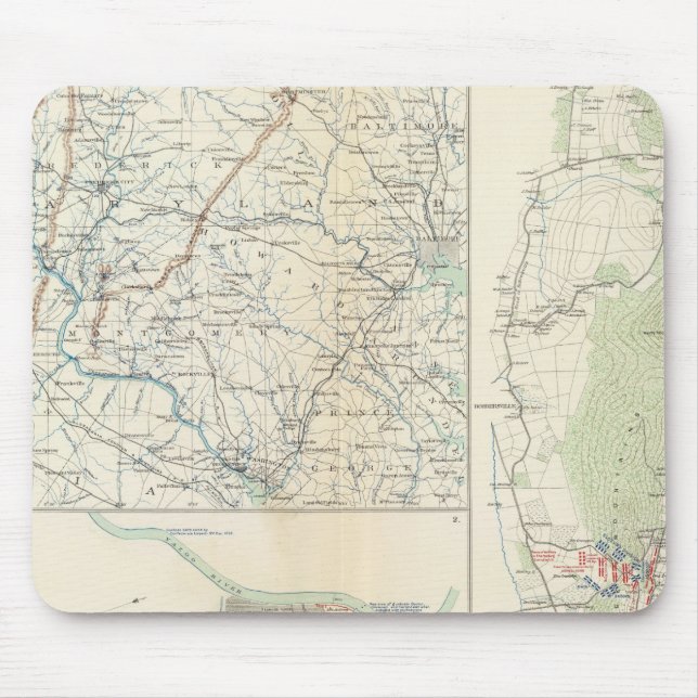 Militärische Stellvertreter von Wash, Penn, Annapo Mousepad (Vorne)