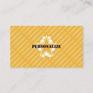 Militärische Streitkräfte Werber Vertraulich Corp Visitenkarte