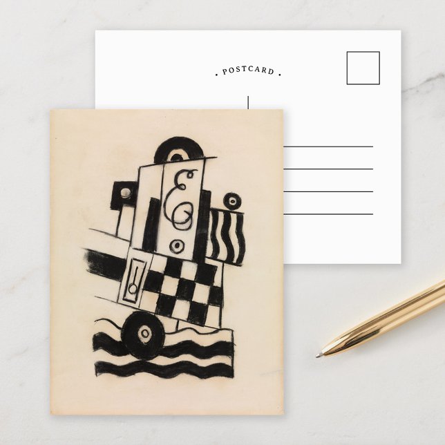 Militärische Symbole | Marsden Hartley Postkarte (Von Creator hochgeladen)