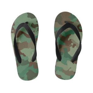 Militärische Tarnkinder flippen Flops Kinderbadesandalen