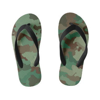 Militärische Tarnkinder flippen Flops Kinderbadesandalen