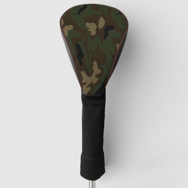 Militärische Tarnmuster Armeesolduniform k Golf Headcover (Vorderseite)