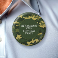 Militärische Tarnung Geburtstagsparty Thema Custom