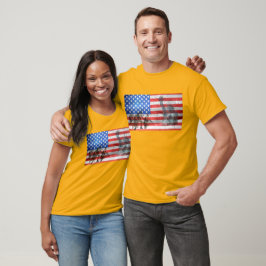 Militärische Unterstützung des US-amerikanischen S T-Shirt