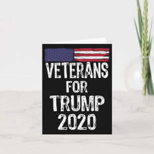 Militärische Veteranen für Trump 2020 Wahlgegner g Karte