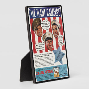 MILITÄRISCHE WERBUNG DES Zweiten Weltkriegs 1940 Fotoplatte